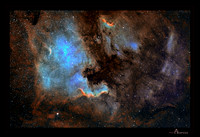 North America & Pelican nebulae